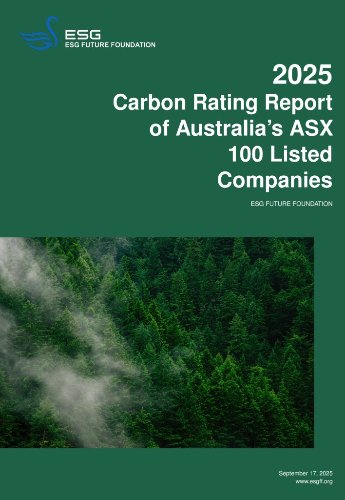 Carbon Rating Report of Australia's ASX 100 Listed Companies